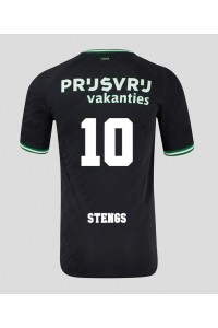 Fotbalové Dres Feyenoord Calvin Stengs #10 Venkovní Oblečení 2024-25 Krátký Rukáv